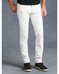 John Varvatos | White Bowery Jean for Men | Lyst