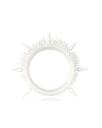 MM6 by Maison Martin Margiela - White Polyamide Bangle W/studs - Lyst