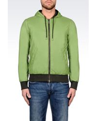 Armani Jeans | Green Hoodie for Men | Lyst