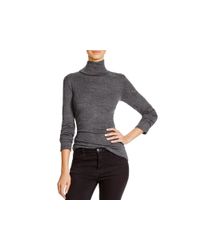 Splendid | Gray 1x1 Turtleneck | Lyst