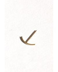 Kathleen Whitaker | Metallic Stitch Stud | Lyst