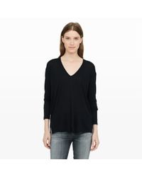 Club Monaco | Black Ateles Tee | Lyst