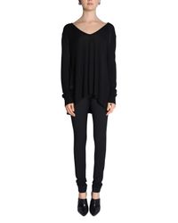 Dorothee Schumacher - Gray Own Decision Pullover V-neck 1/1 - Lyst
