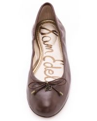 sam edelman brown flats