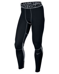 Nike Synthetic Men's Pro Combat Hypercool Compression Leggings in  Black/Cool Grey (Black) for Men | Lyst