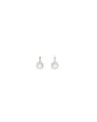 Balenciaga | Metallic Eugenia Pearl Clip Earrings | Lyst