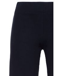 JOSEPH Blue Navy Cotton Blend Lex Pants