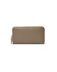 Polo Ralph Lauren | Brown Leather Zip-around Wallet | Lyst