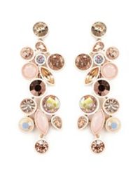 J.Crew | Metallic Mixed Brûlée Statement Earrings | Lyst