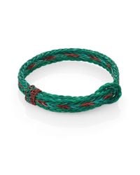Chamula | Blue Horsehair Braided Bracelet | Lyst