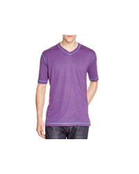 Robert Graham | Purple Nomads V-neck Tee for Men | Lyst