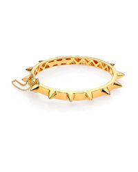 Eddie Borgo | Yellow Cone Hinged Bangle Bracelet | Lyst