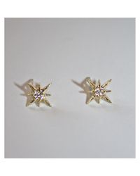Tai | Metallic Starburst Stud | Lyst