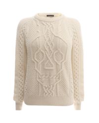 aran mcqueen skull alexander knit jumper sweater