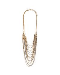 Erickson Beamon | Metallic Grapes Of Wrath' Glass Pearl Multi Chain Necklace | Lyst