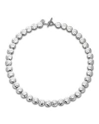 John Hardy | Metallic Hammered Link Necklace | Lyst