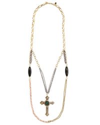 Gabriele Frantzen | Red Cross Grasse Silver Necklace | Lyst