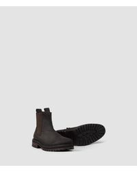 allsaints noble leather chelsea boot