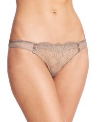 La Perla | Natural Magnolia Thong | Lyst