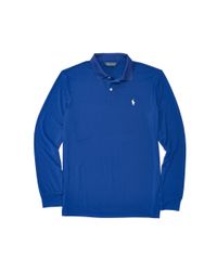 Ralph Lauren | Blue Slim-fit Polo Shirt for Men | Lyst