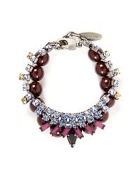Joomi Lim | Multicolor 'rebel Romance' Crystal Bead Bracelet | Lyst