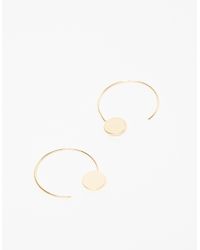 Need Supply Co. | Metallic Disc Hoops | Lyst