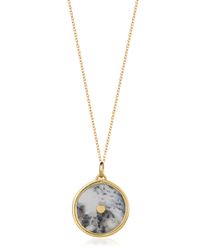 Monica Vinader | Metallic Atlantis Eye Pendant | Lyst