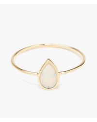 Catbird | Metallic Opal Teardrop Ring | Lyst