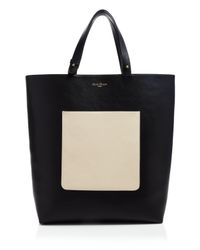 Olivia Clergue | Black Marcel Color Block Tote | Lyst