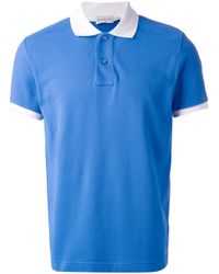 moncler contrast polo