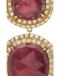 Marco Bicego | Pink Tourmaline Jaipur Sunset Drop Earrings With Diamonds | Lyst