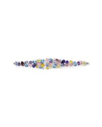 CZ by Kenneth Jay Lane | Multicolor Multi Cut Cubic Zirconia Vine Bracelet | Lyst