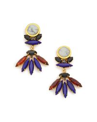 Lizzie Fortunato | Multicolor Casa Azul Howlite Drop Earrings | Lyst