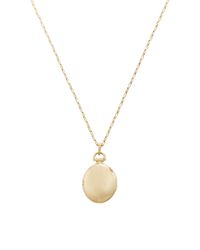 Monica Rich Kosann | Metallic 18k Yellow Gold Classic Snowflake Locket | Lyst