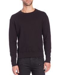 J Brand | Black Potter Cotton Sweatshirt for Men | Lyst