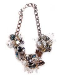 Subversive Jewelry | Multicolor Crystal Wreath Necklace | Lyst