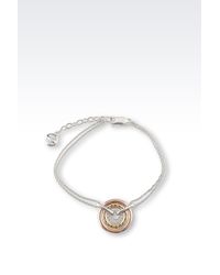 Emporio Armani | Metallic Bracelet for Men | Lyst
