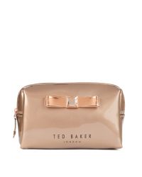 Ted baker bow detail wash online bag