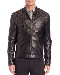 versace leather jacket price