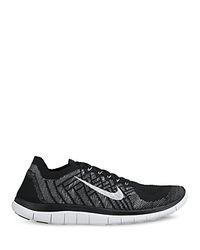 Nike | Gray Free 4.0 Flyknit Sneakers for Men | Lyst