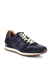Frye | Blue Kane Sneakers | Lyst