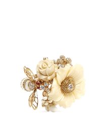 Anabela Chan | Natural 'bumble Blossom' Diamond Pavé 18k Yellow Gold Ring | Lyst