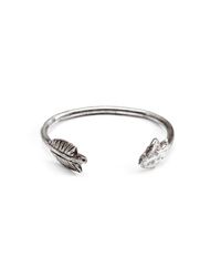 Lulu Frost | G. Frost Arrowhead Cuff - White Bronze | Lyst