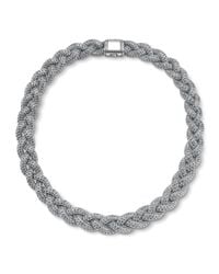 John Hardy | Metallic Medium Braided Necklace | Lyst