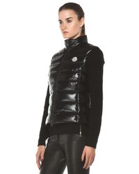 moncler black ghany vest moncler black ghany vest