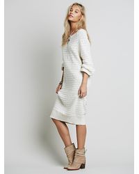 womens ivory sweater dress