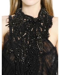 Vera Wang | Black Charm Choker | Lyst