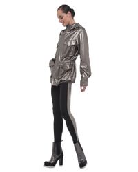 Norma Kamali | Black Side Stripe Legging | Lyst