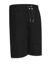 Rochambeau - Black Chill Out Shorts With Zip for Men - Lyst