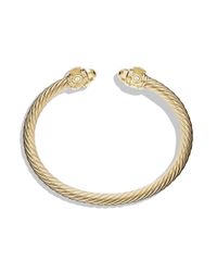 David Yurman | Metallic Renaissance Bracelet In 18K Gold | Lyst